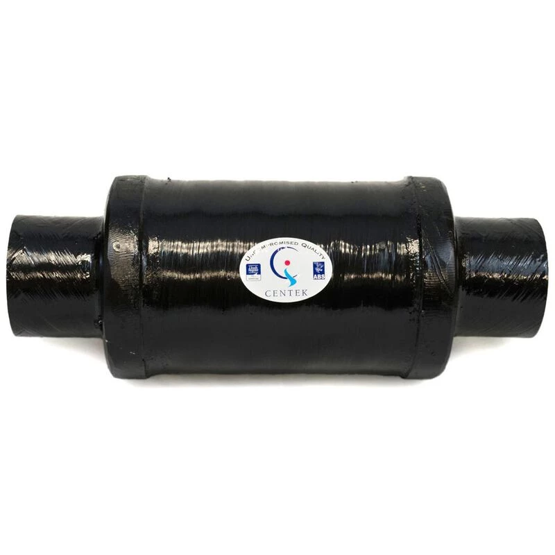 CENTEK Mini Max Exhaust Muffler with 6" Inlet and Outlet 2 CENTEK Mini Max Exhaust Muffler with 6" Inlet and Outlet